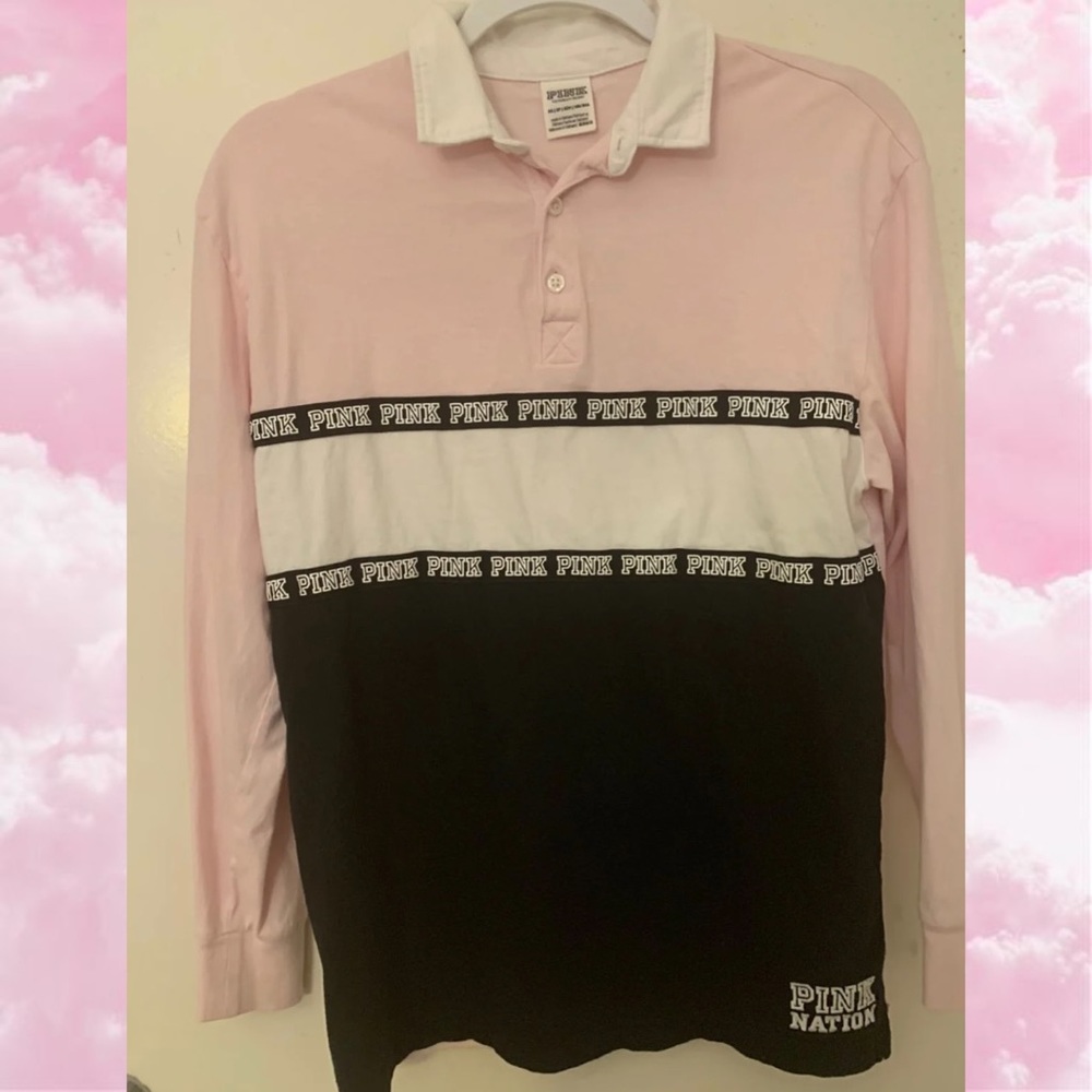Victoria’s Secret Pink polo shirt